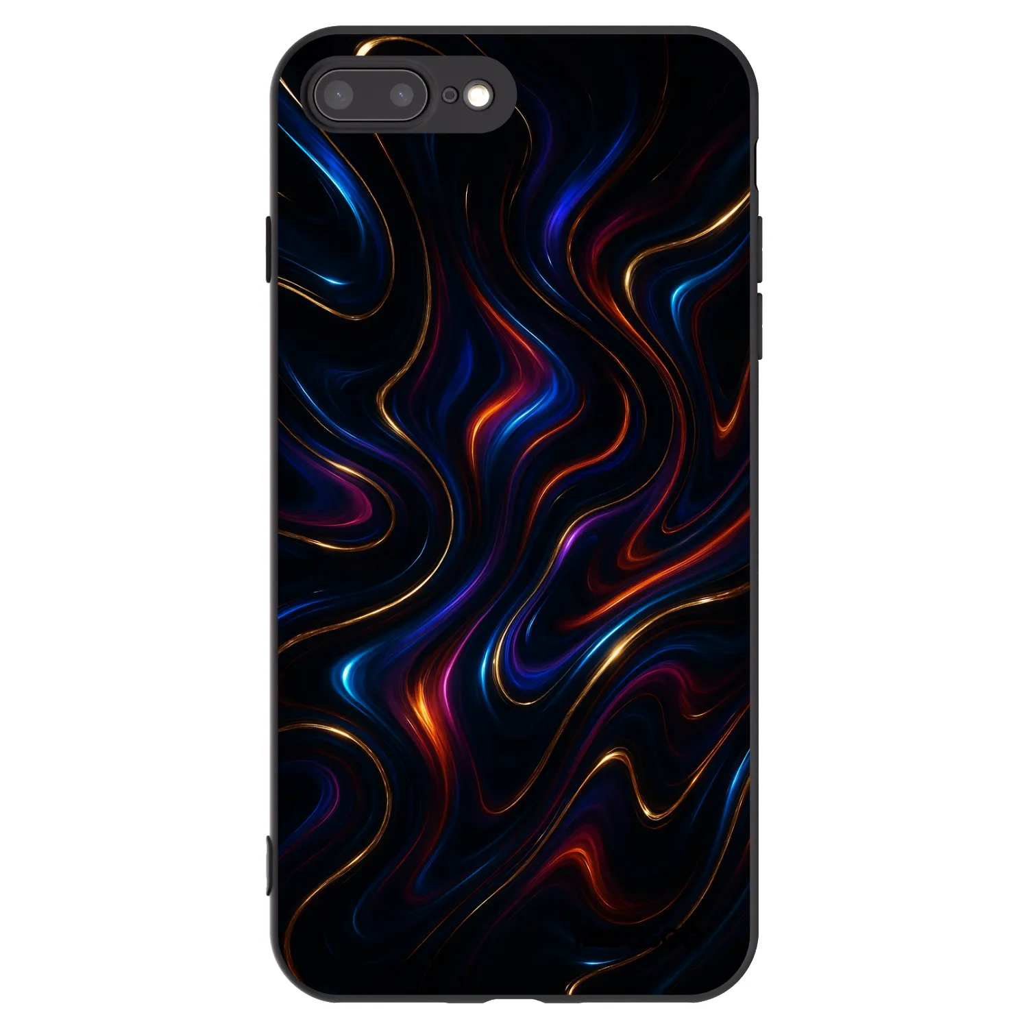 Picasee husă neagră din silicon pentru Apple iPhone 8 Plus - Noir