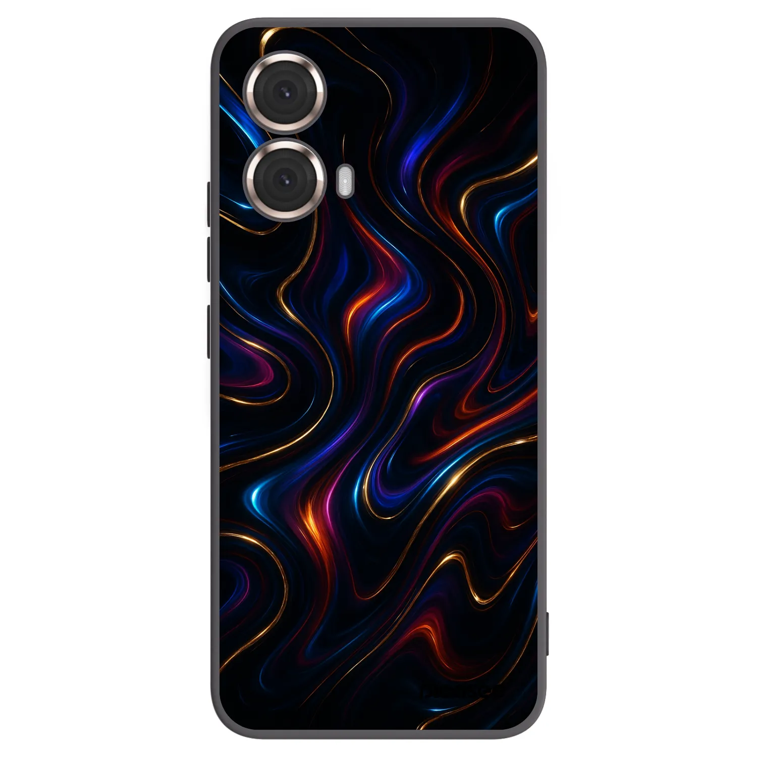Picasee husă neagră din silicon pentru Motorola Moto G85 - Noir