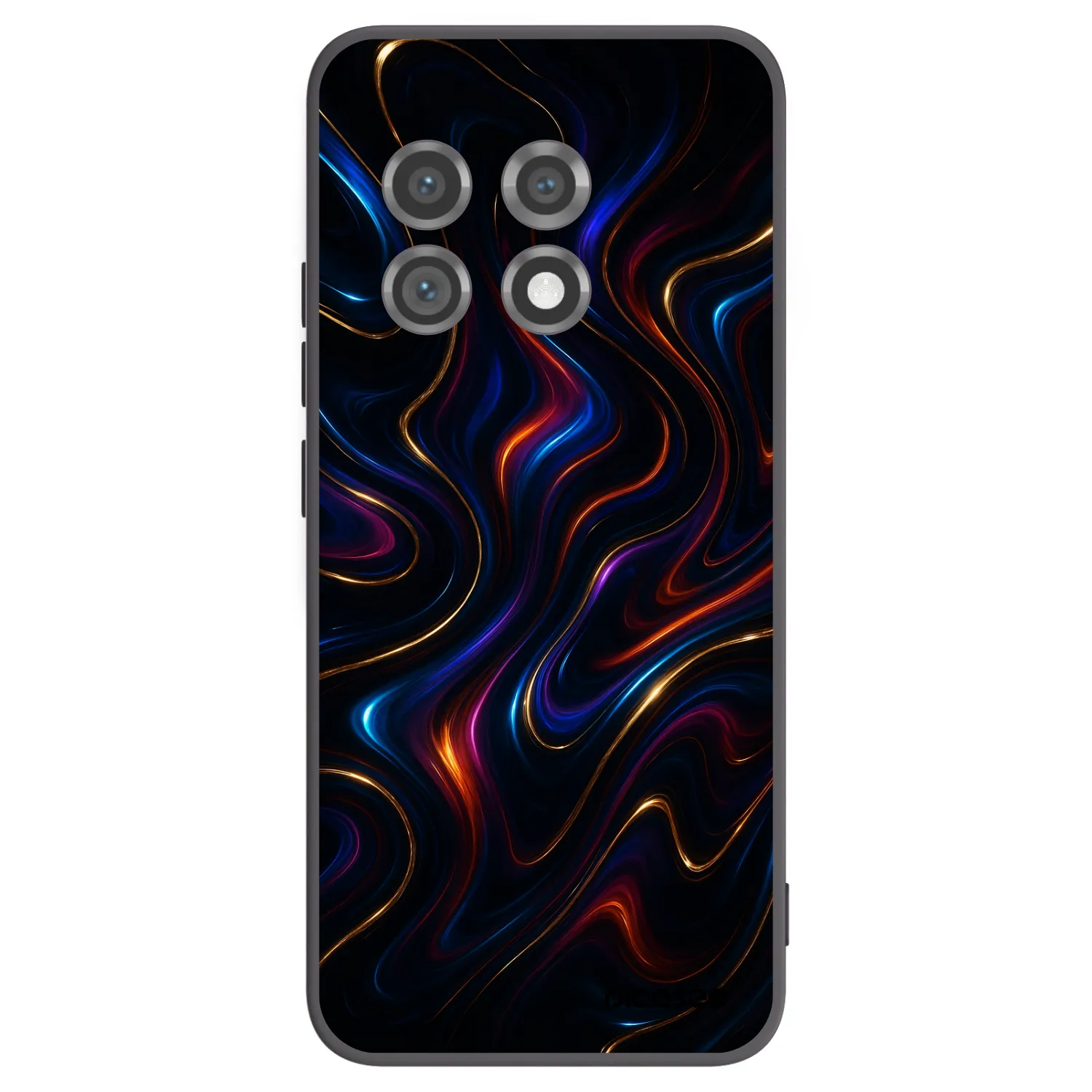 Picasee husă neagră din silicon pentru OnePlus 11 5G - Noir