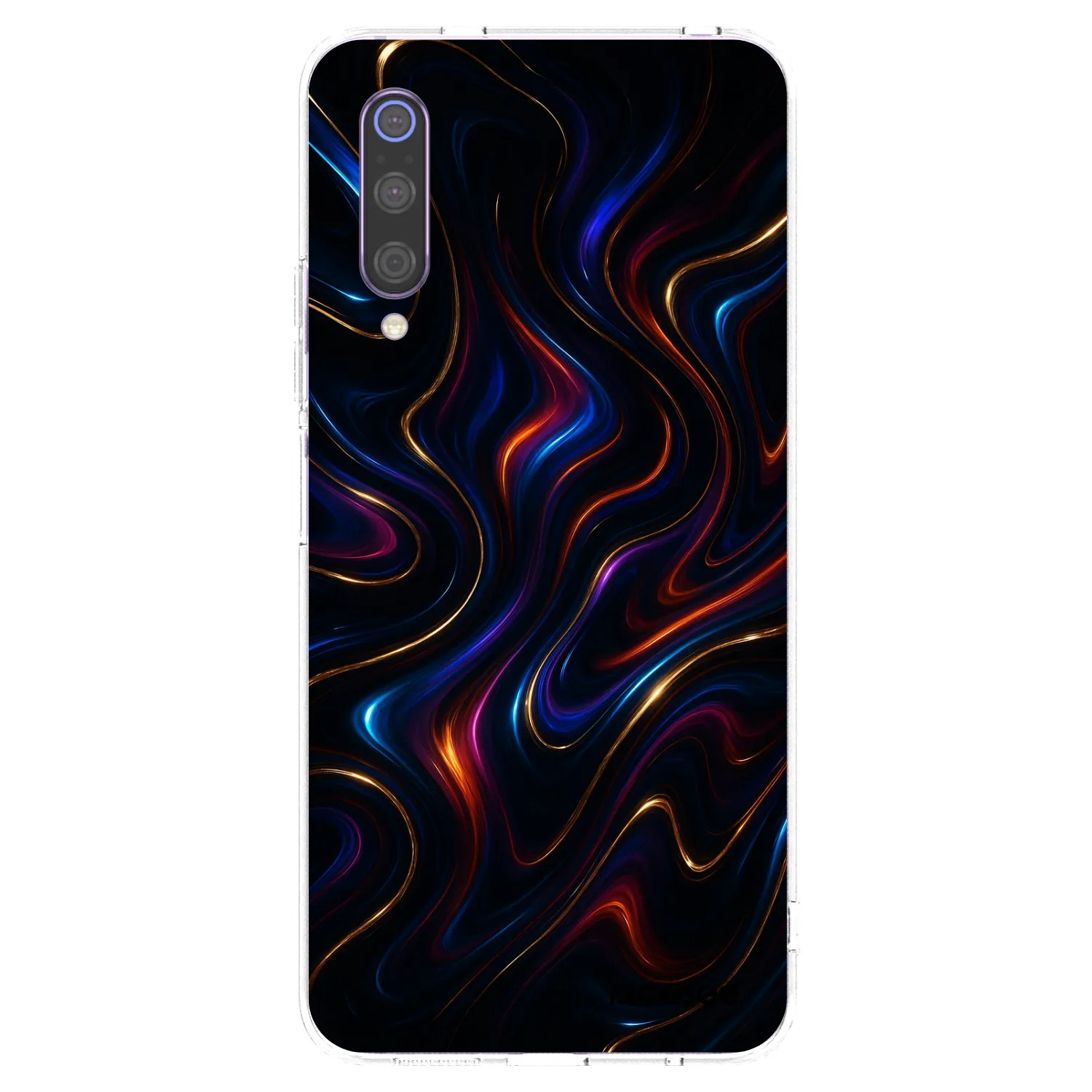 Picasee husă transparentă din silicon pentru Xiaomi Mi 9 - Noir