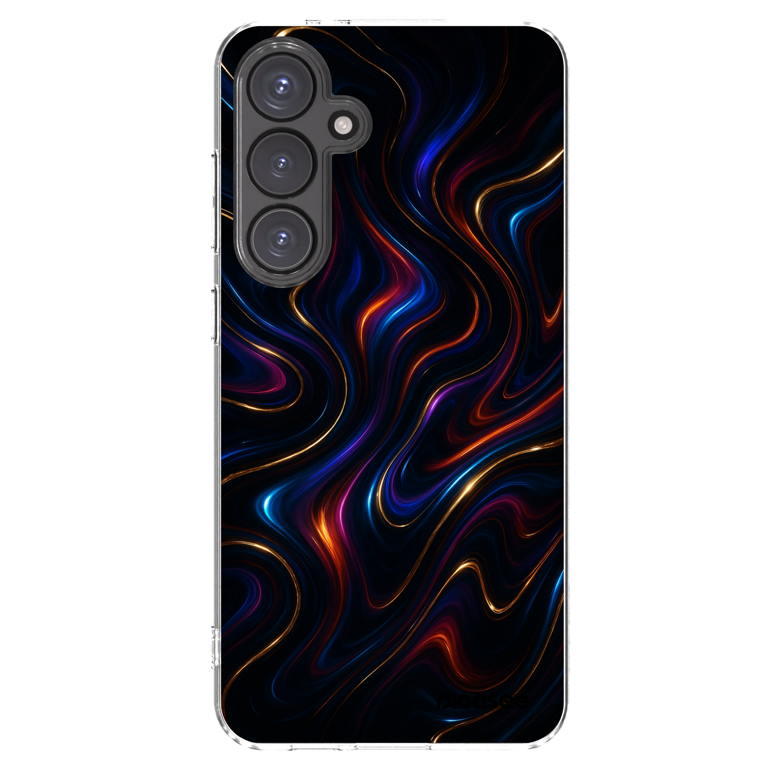 Picasee husă transparentă din silicon pentru Samsung Galaxy S24 FE S721B - Noir