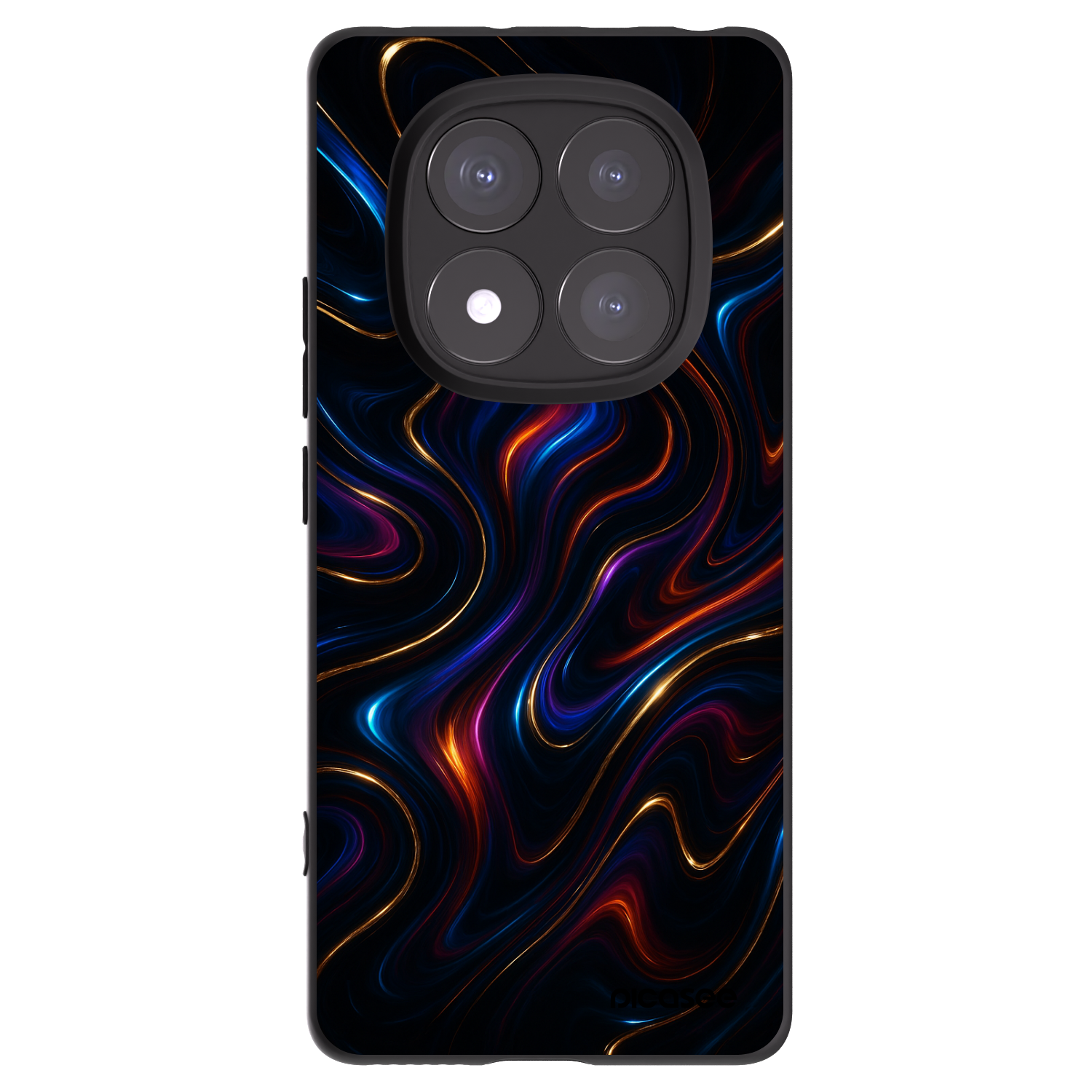 Picasee husă neagră din silicon pentru Xiaomi Redmi Note 14 Pro+ 5G - Noir
