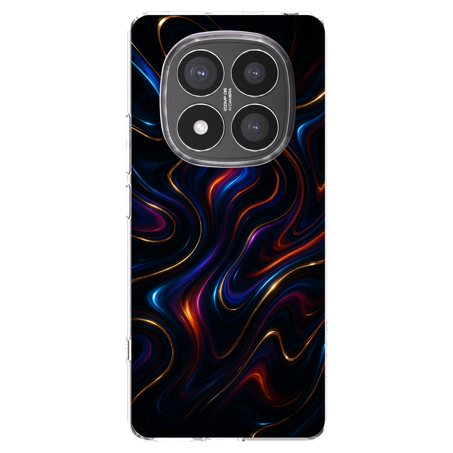 Picasee husă transparentă din silicon pentru Xiaomi Redmi Note 14 Pro+ 5G - Noir
