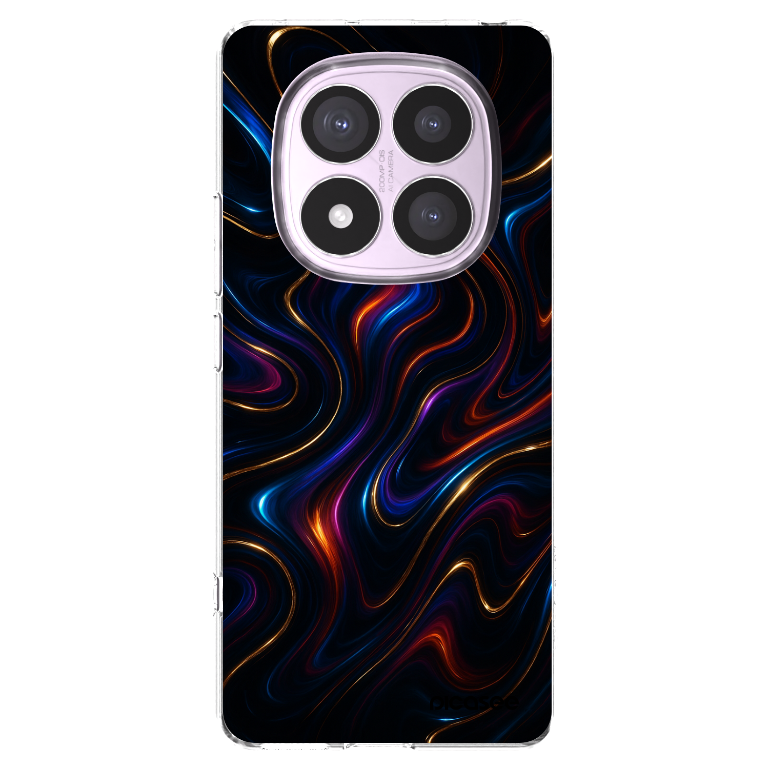 Picasee husă transparentă din silicon pentru Xiaomi Redmi Note 14 Pro 5G - Noir