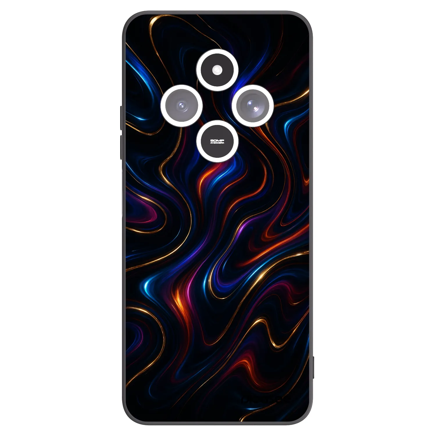 Picasee husă neagră din silicon pentru Xiaomi Redmi 14C - Noir