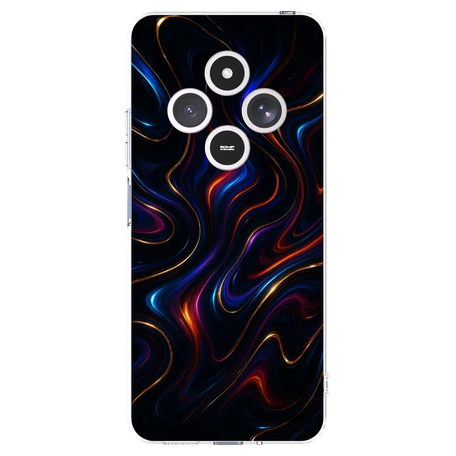 Picasee husă transparentă din silicon pentru Xiaomi Redmi 14C - Noir