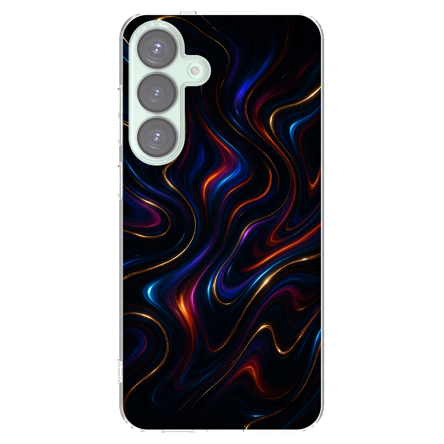 Picasee husă transparentă din silicon pentru Samsung Galaxy S25+ 5G - Noir