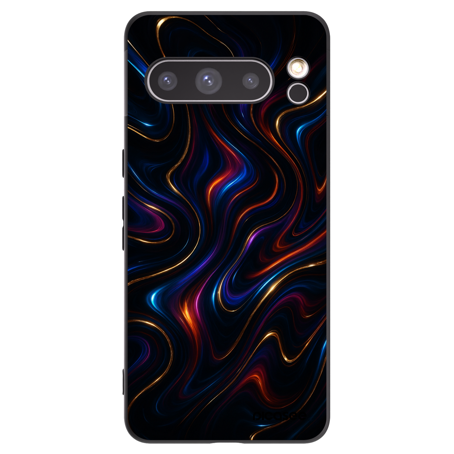 Picasee husă neagră din silicon pentru Google Pixel 8 Pro - Noir