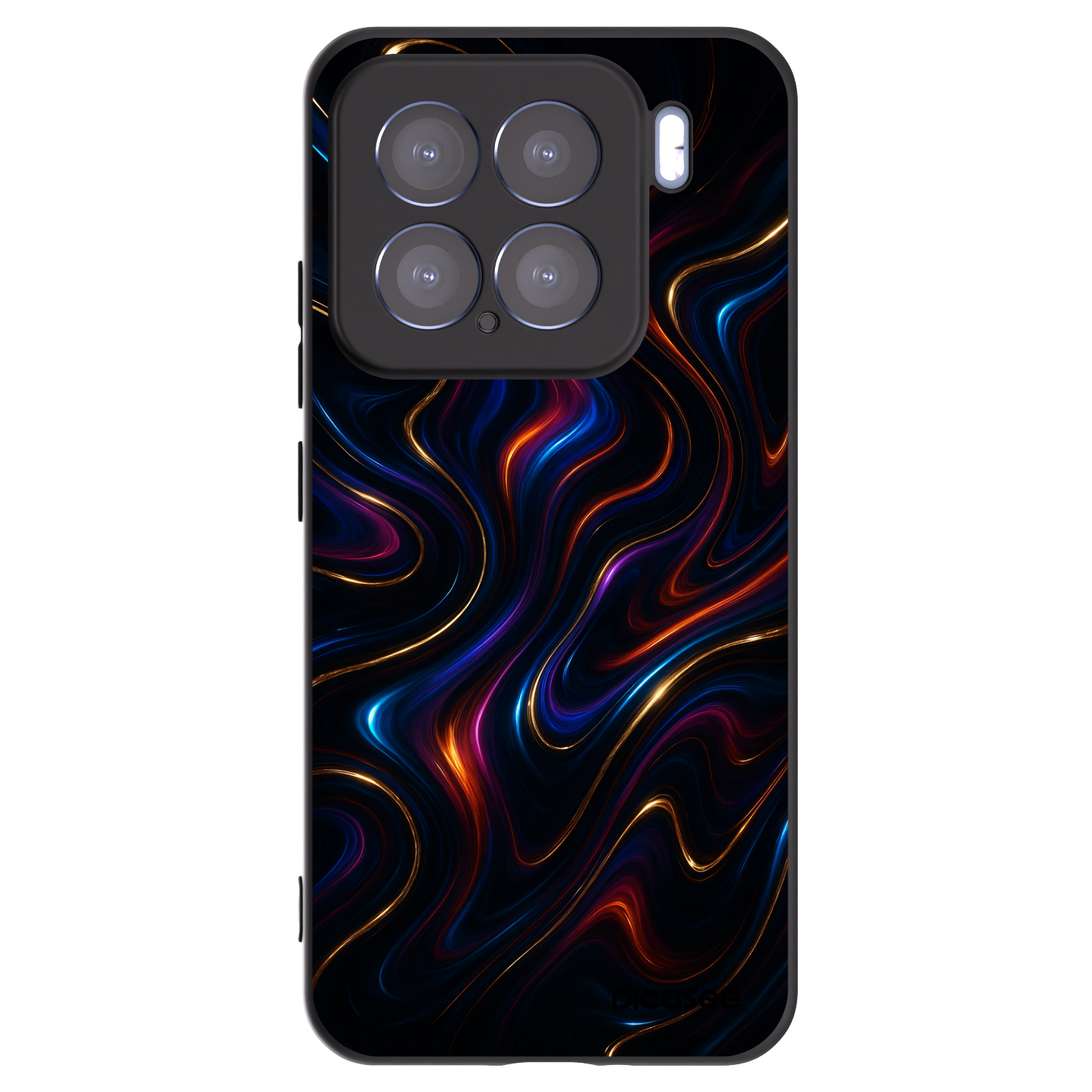 Picasee husă neagră din silicon pentru Xiaomi 15 - Noir