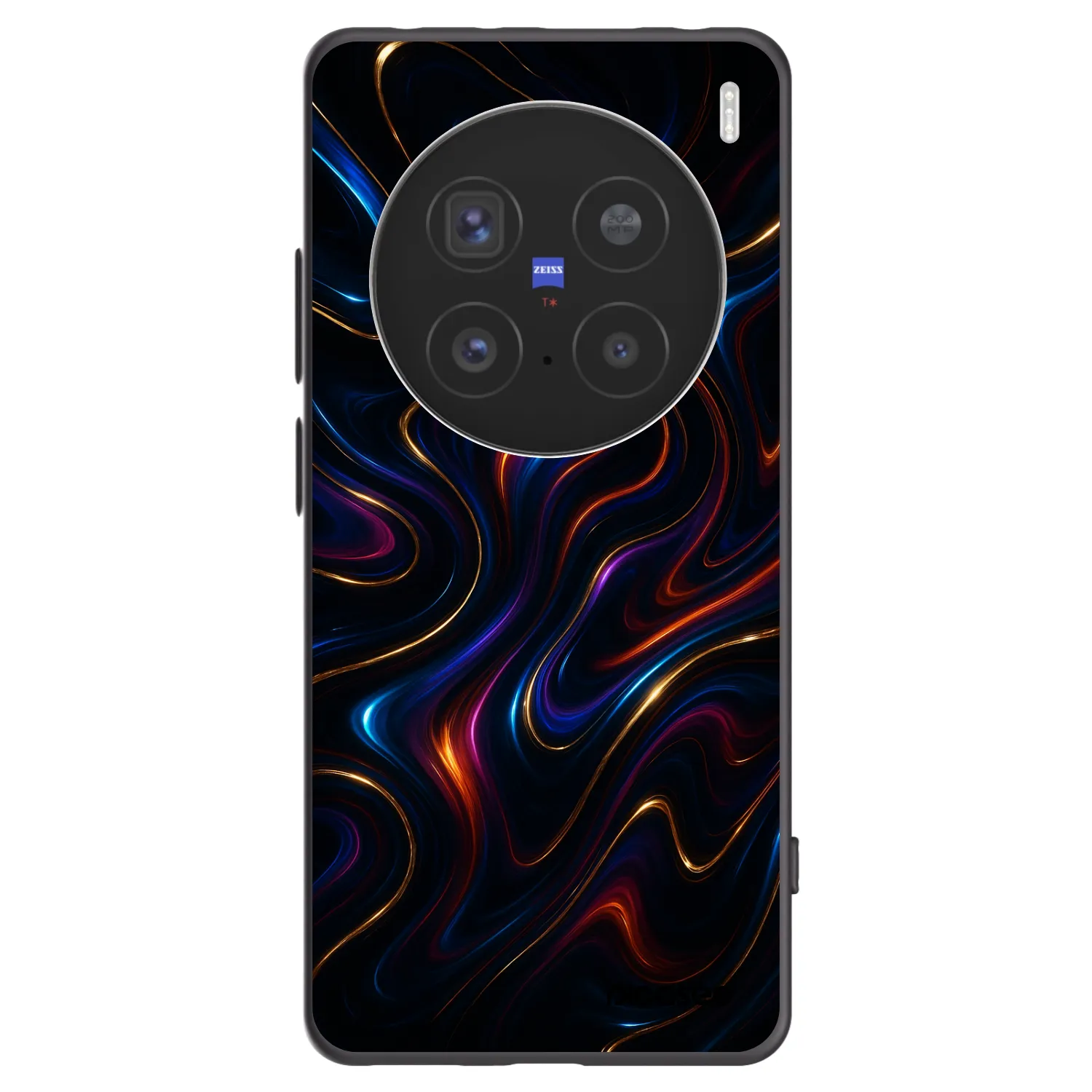 Picasee husă neagră din silicon pentru Vivo X200 Pro - Noir