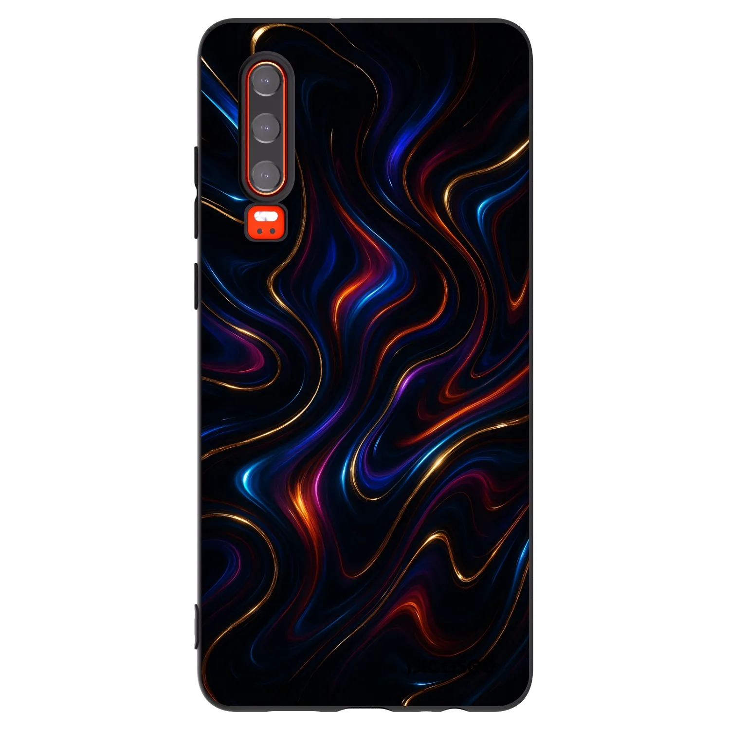 Picasee husă neagră din silicon pentru Huawei P30 - Noir