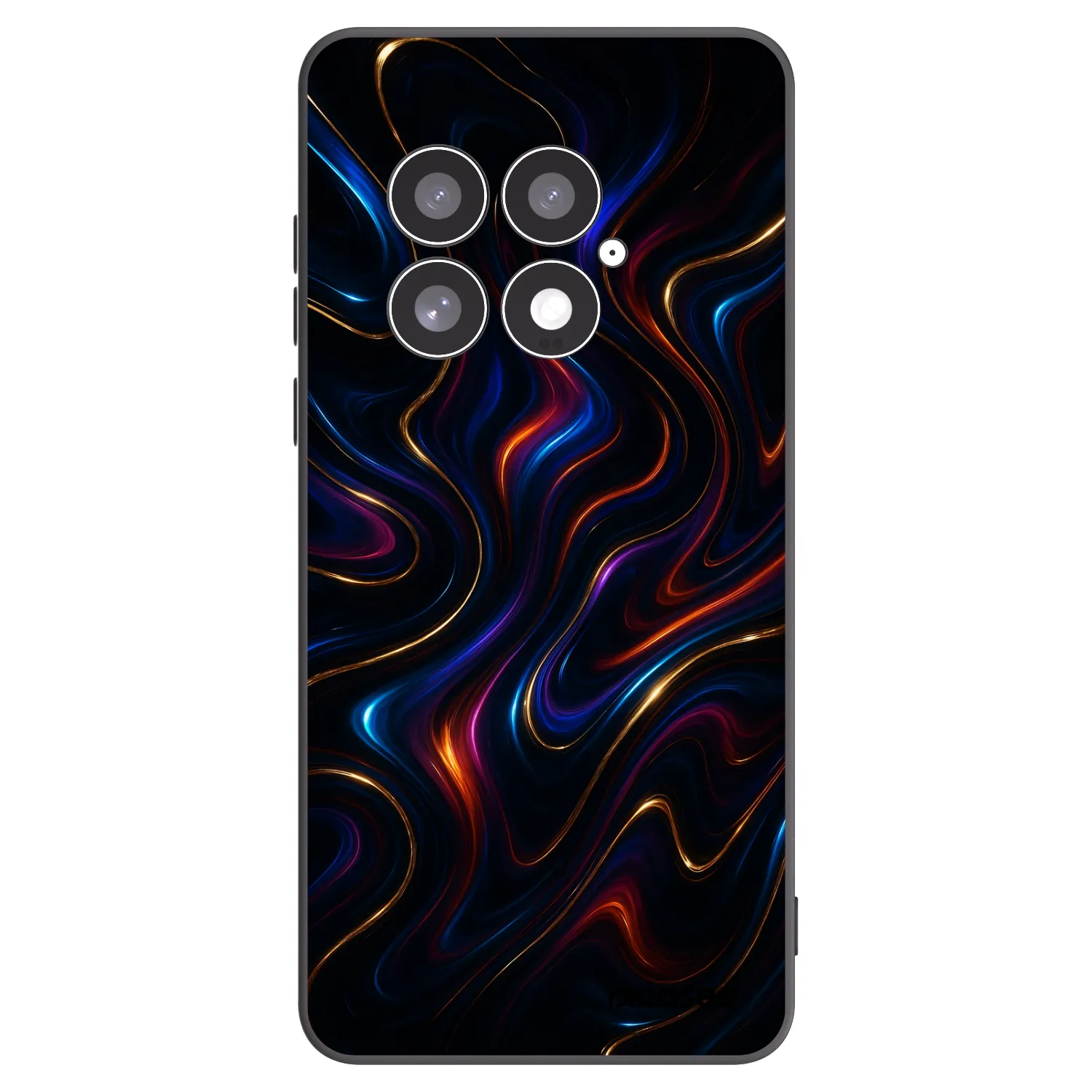 Picasee husă neagră din silicon pentru OnePlus 13 5G - Noir