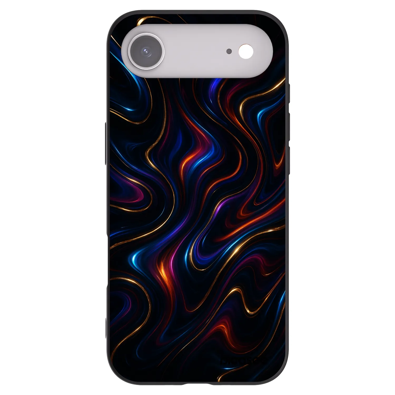 Picasee husă neagră din silicon pentru Apple iPhone Air - Noir