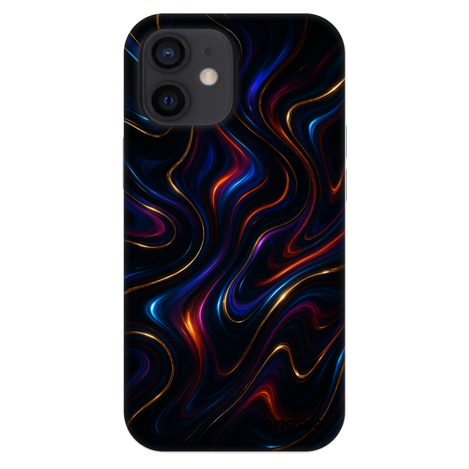 Picasee Fashion Case pentru Apple iPhone 12 mini - Noir