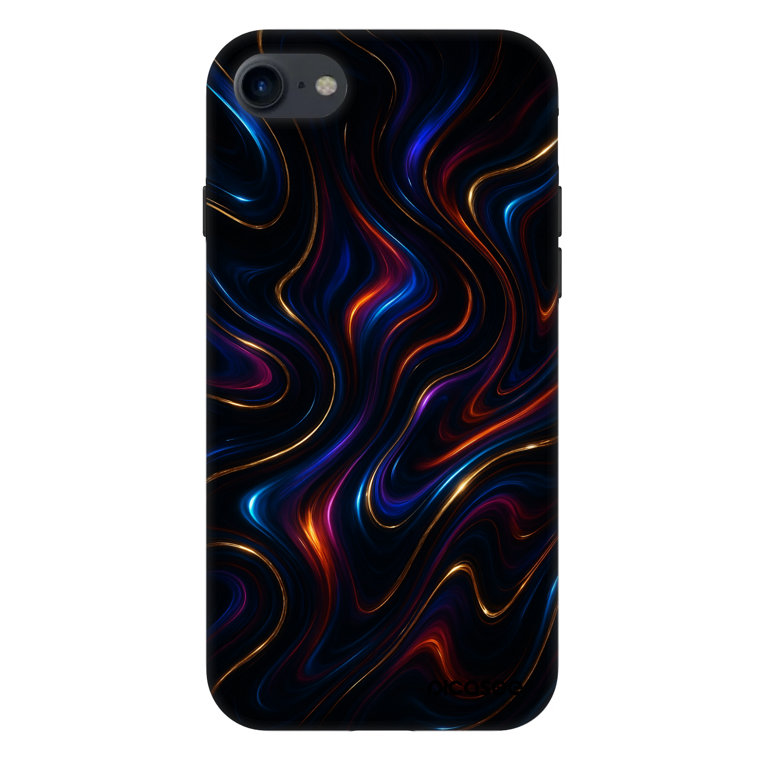 Picasee Fashion Case pentru Apple iPhone 8 - Noir