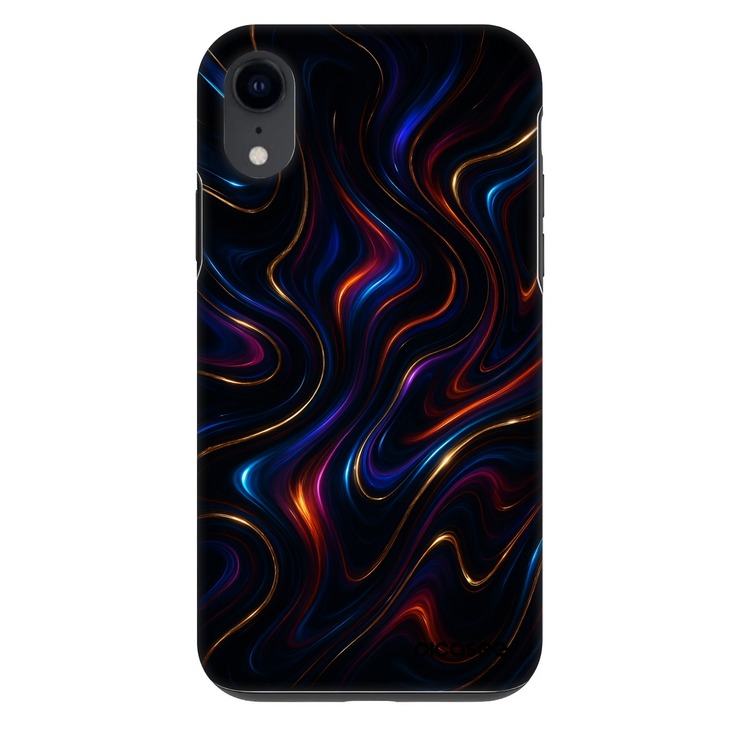 Picasee Fashion Case pentru Apple iPhone XR - Noir