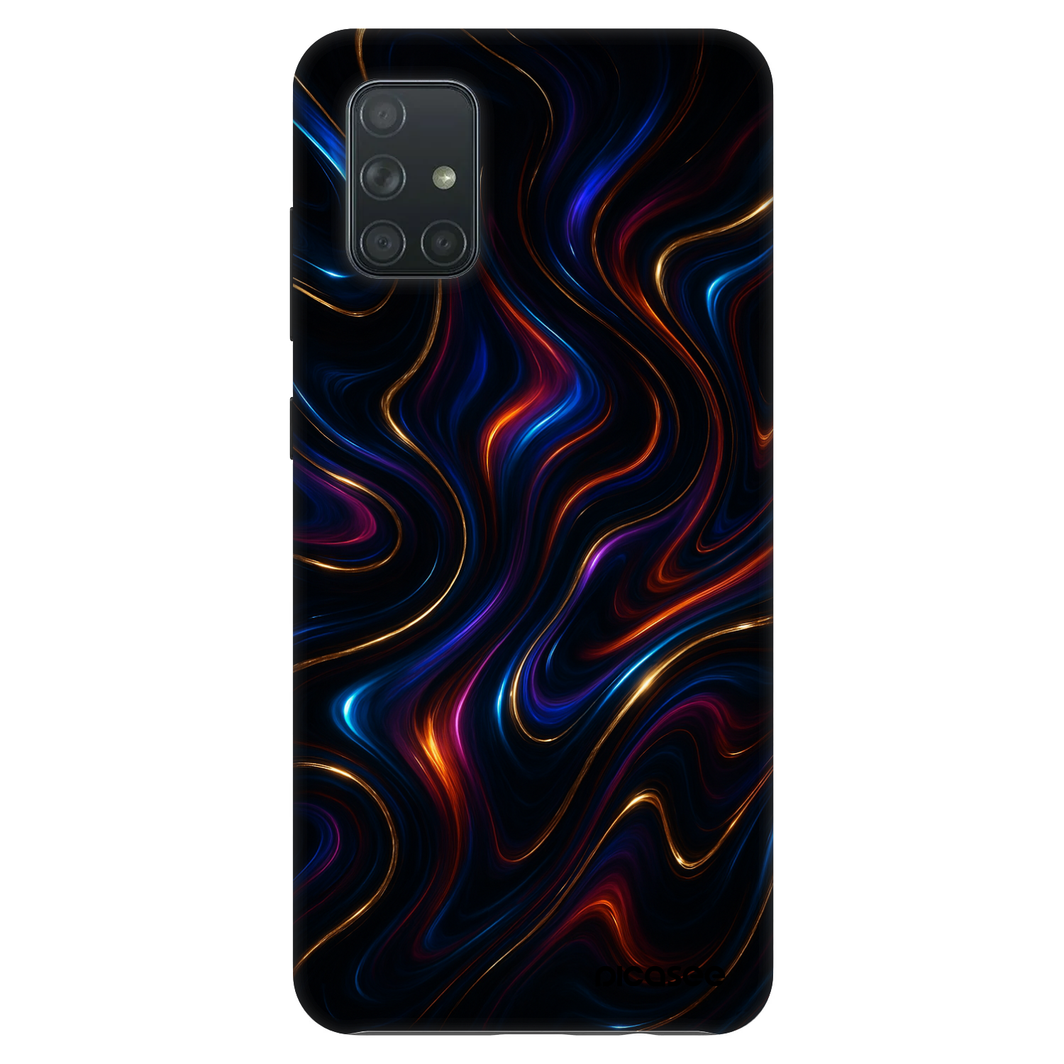 Picasee Fashion Case pentru Samsung Galaxy A71 A715F - Noir