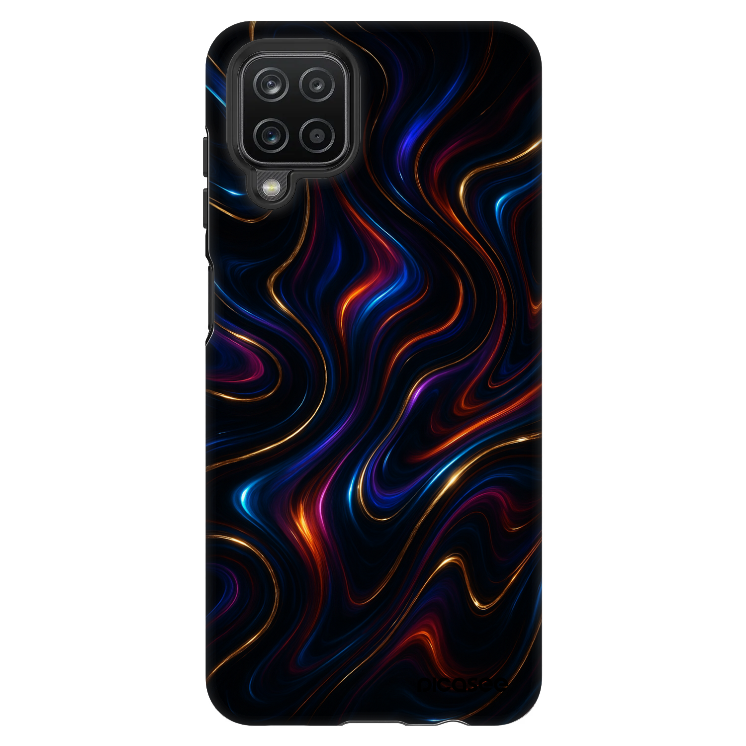 Picasee Fashion Case pentru Samsung Galaxy A12 A125F - Noir