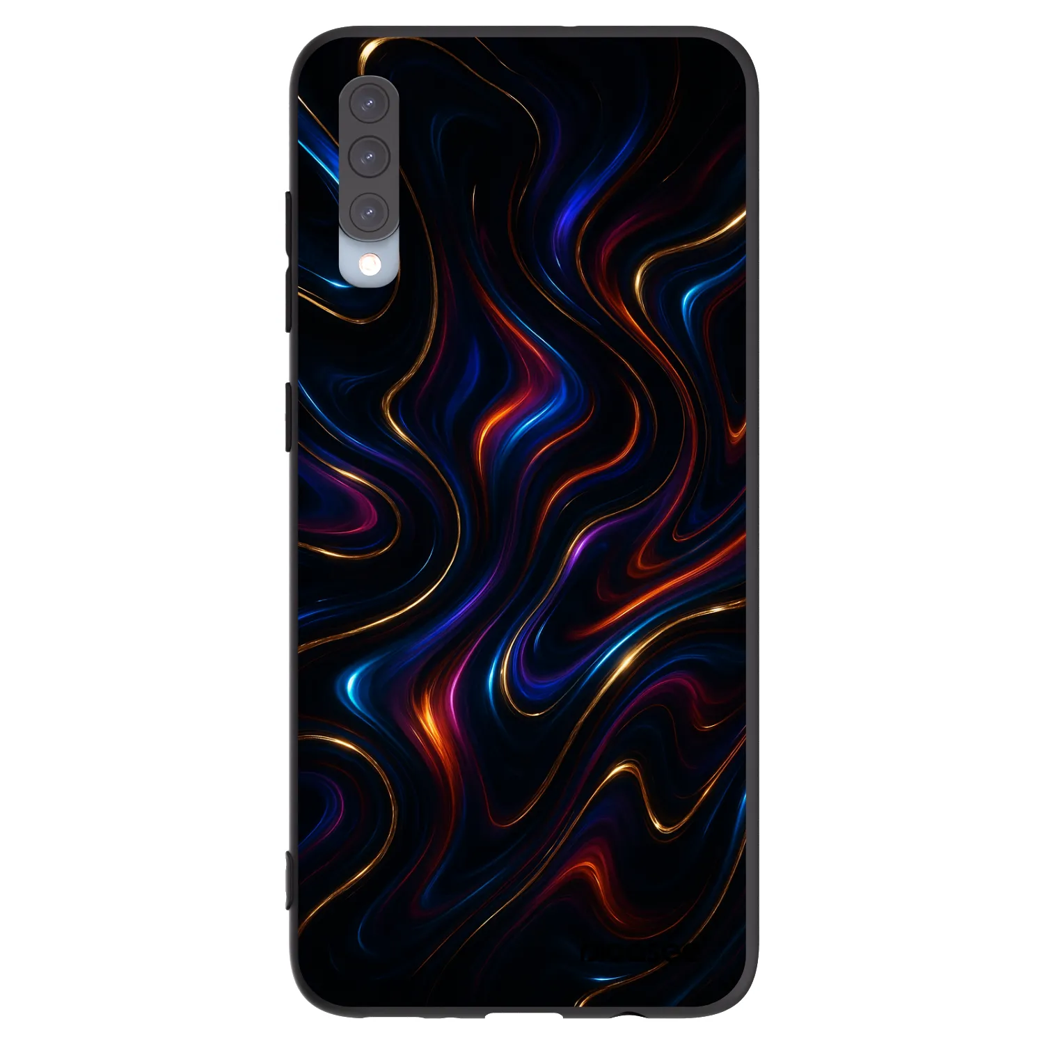 Picasee husă neagră din silicon pentru Samsung Galaxy A70 A705F - Noir