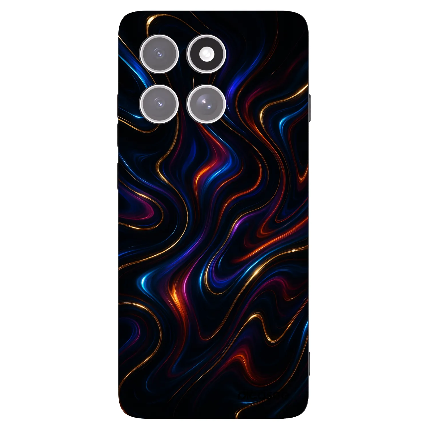 Picasee husă neagră din silicon pentru Motorola Edge 60 Pro - Noir