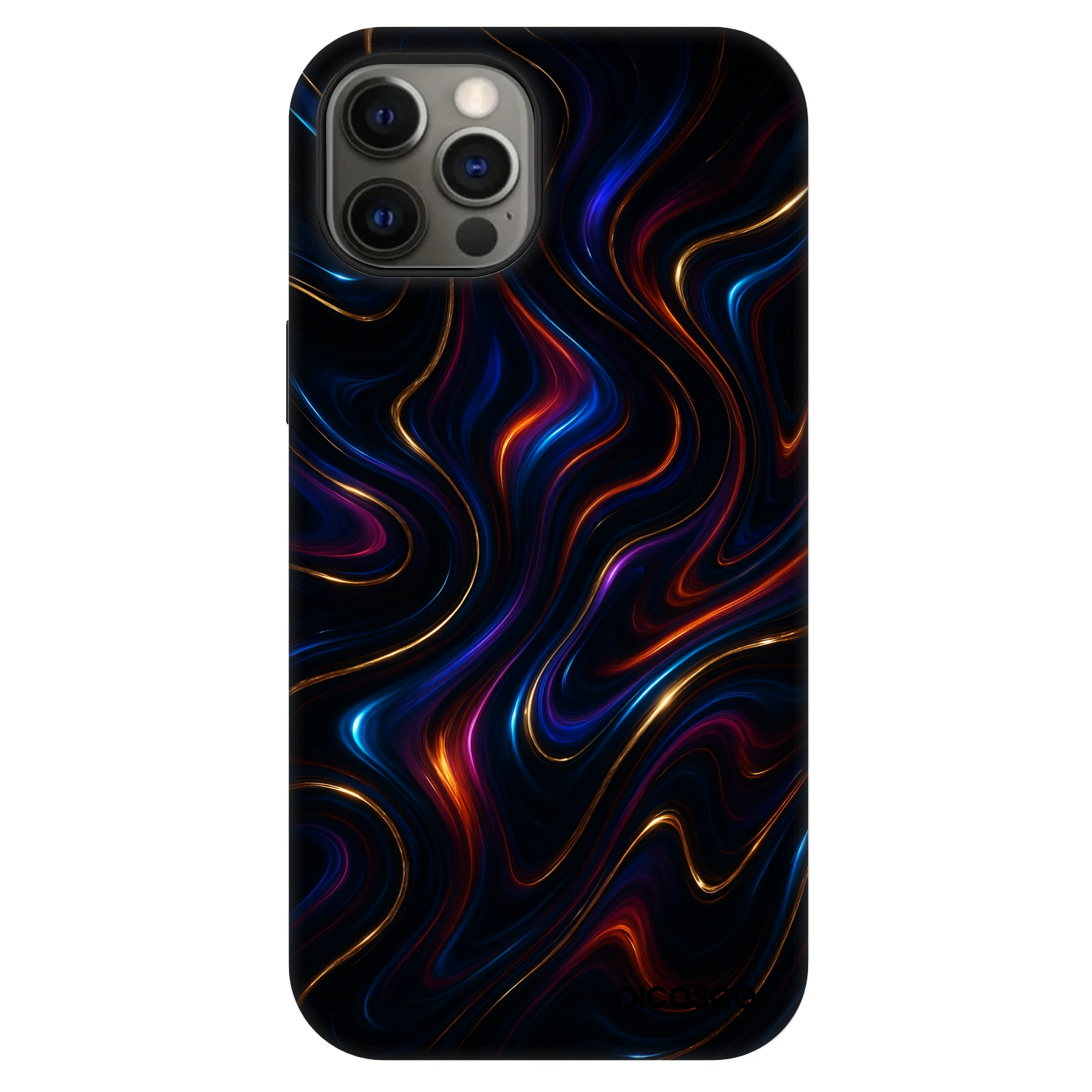 Picasee Fashion Case MagSafe pentru Apple iPhone 12 Pro - Noir