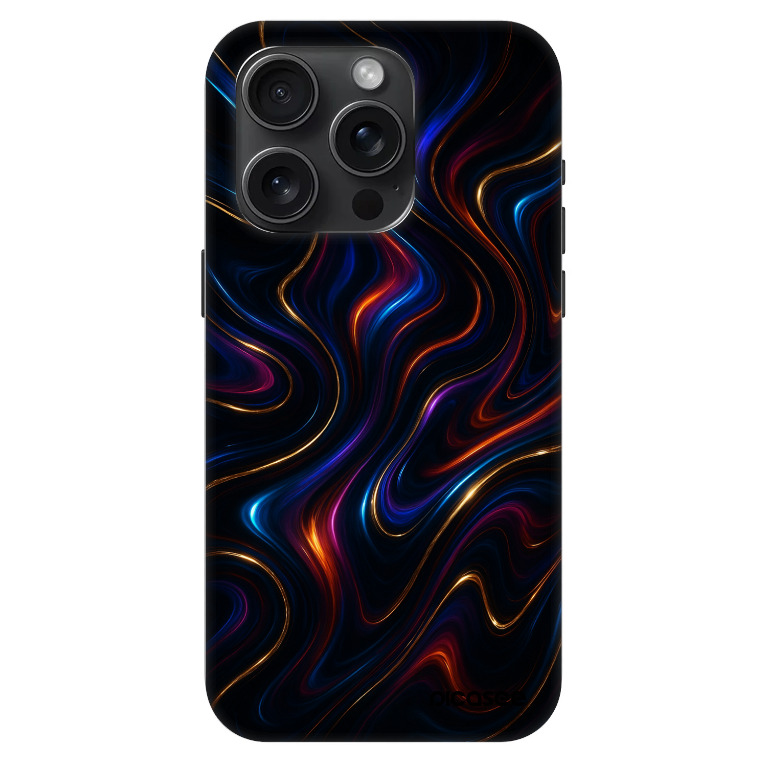 Picasee Fashion Case MagSafe pentru Apple iPhone 15 Pro - Noir