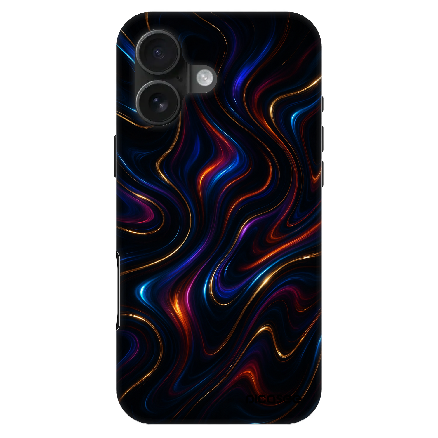 Picasee Fashion Case MagSafe pentru Apple iPhone 16 - Noir