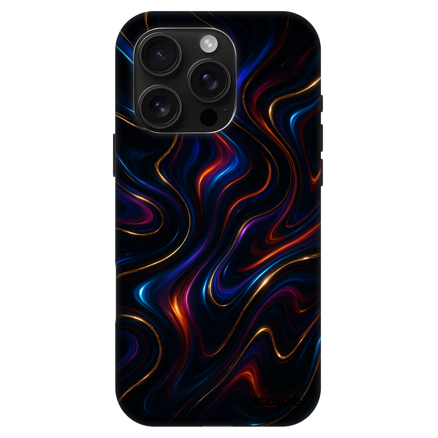 Picasee Fashion Case MagSafe pentru Apple iPhone 16 Pro - Noir