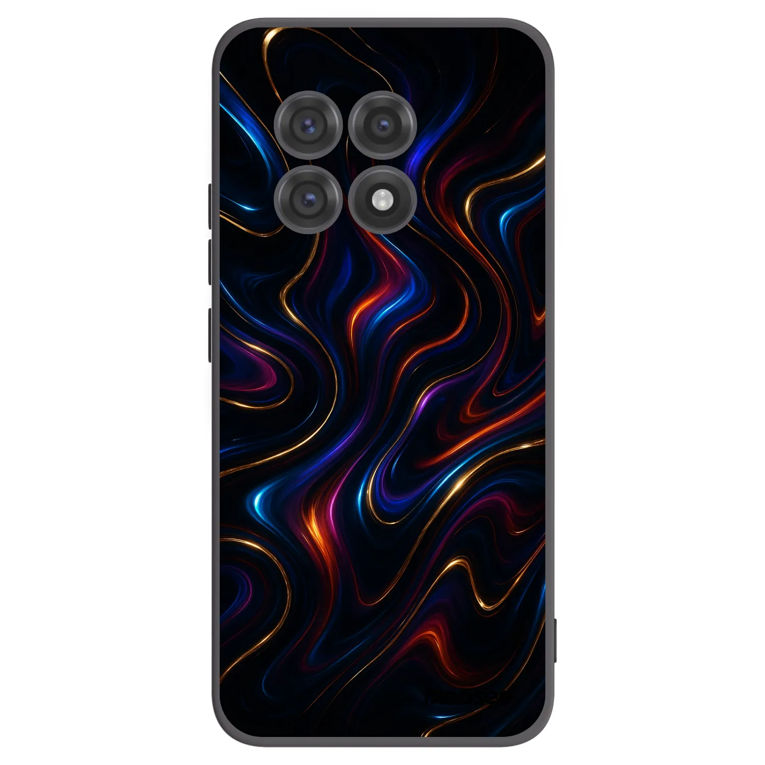 Picasee husă neagră din silicon pentru OnePlus 13R 5G - Noir