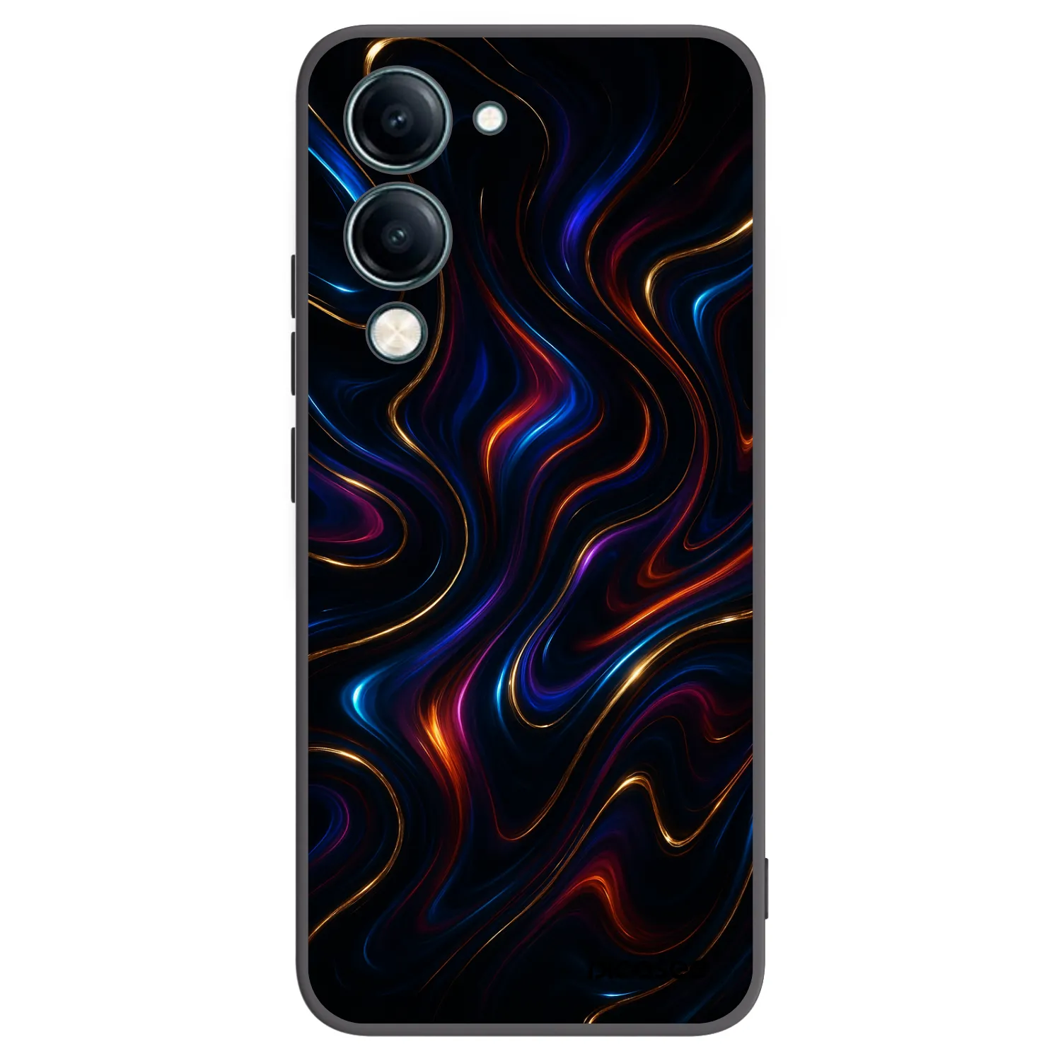Picasee husă neagră din silicon pentru Vivo Y29s 5G - Noir
