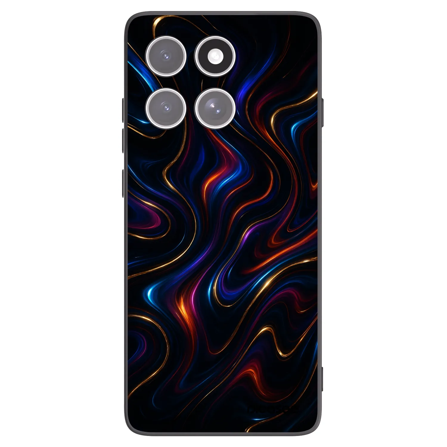 Picasee husă neagră din silicon pentru Motorola Edge 60 Fusion - Noir