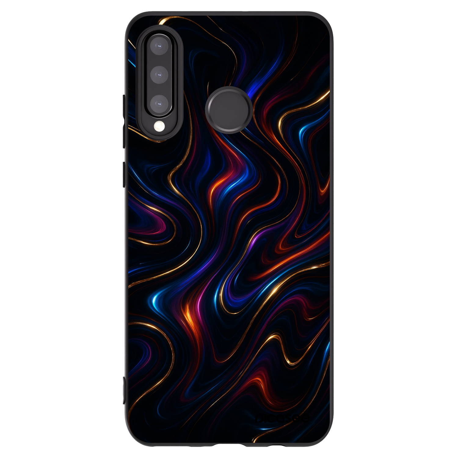 Picasee husă neagră din silicon pentru Huawei P30 Lite - Noir