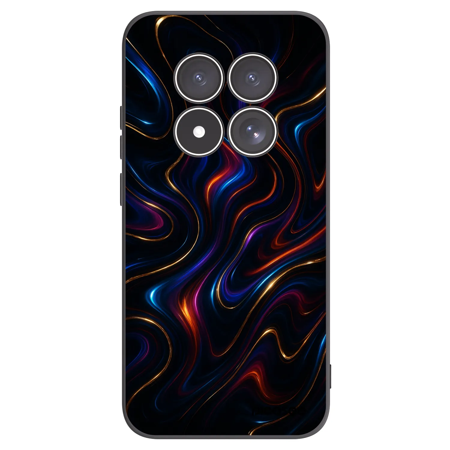 Picasee husă neagră din silicon pentru Xiaomi Redmi Note 15 Pro 5G - Noir