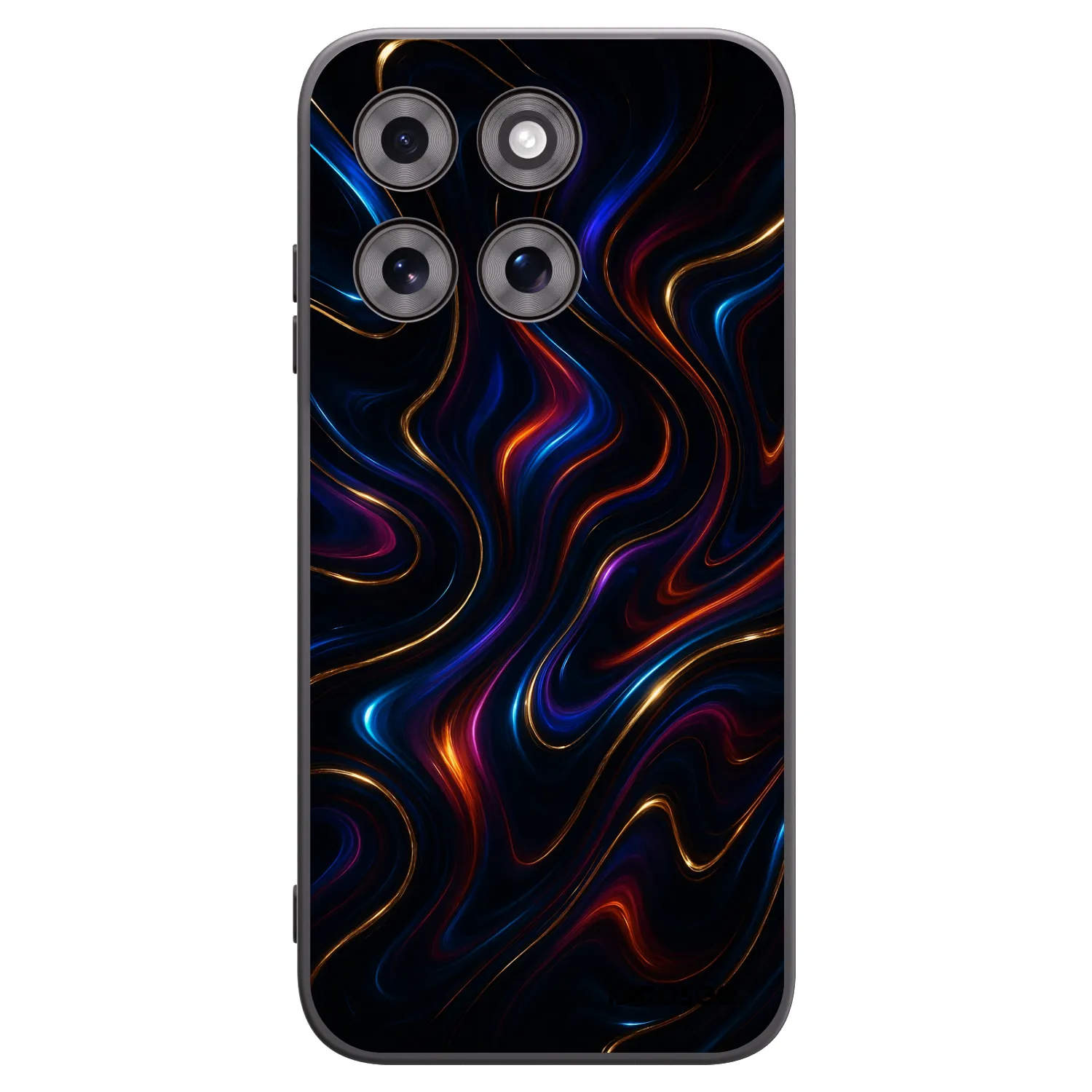 Picasee husă neagră din silicon pentru Motorola Moto G77 - Noir