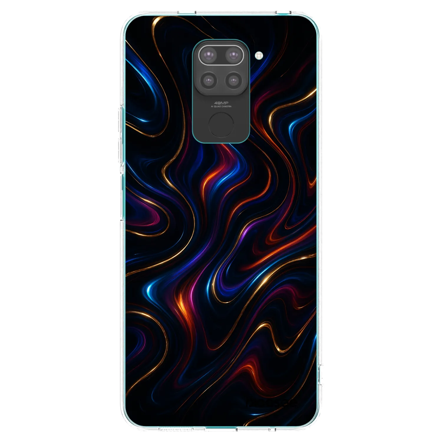 Picasee husă neagră din silicon pentru Xiaomi Redmi Note 9 - Noir