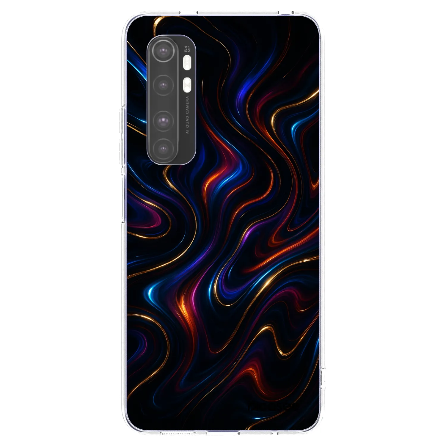 Picasee husă transparentă din silicon pentru Xiaomi Mi Note 10 Lite - Noir