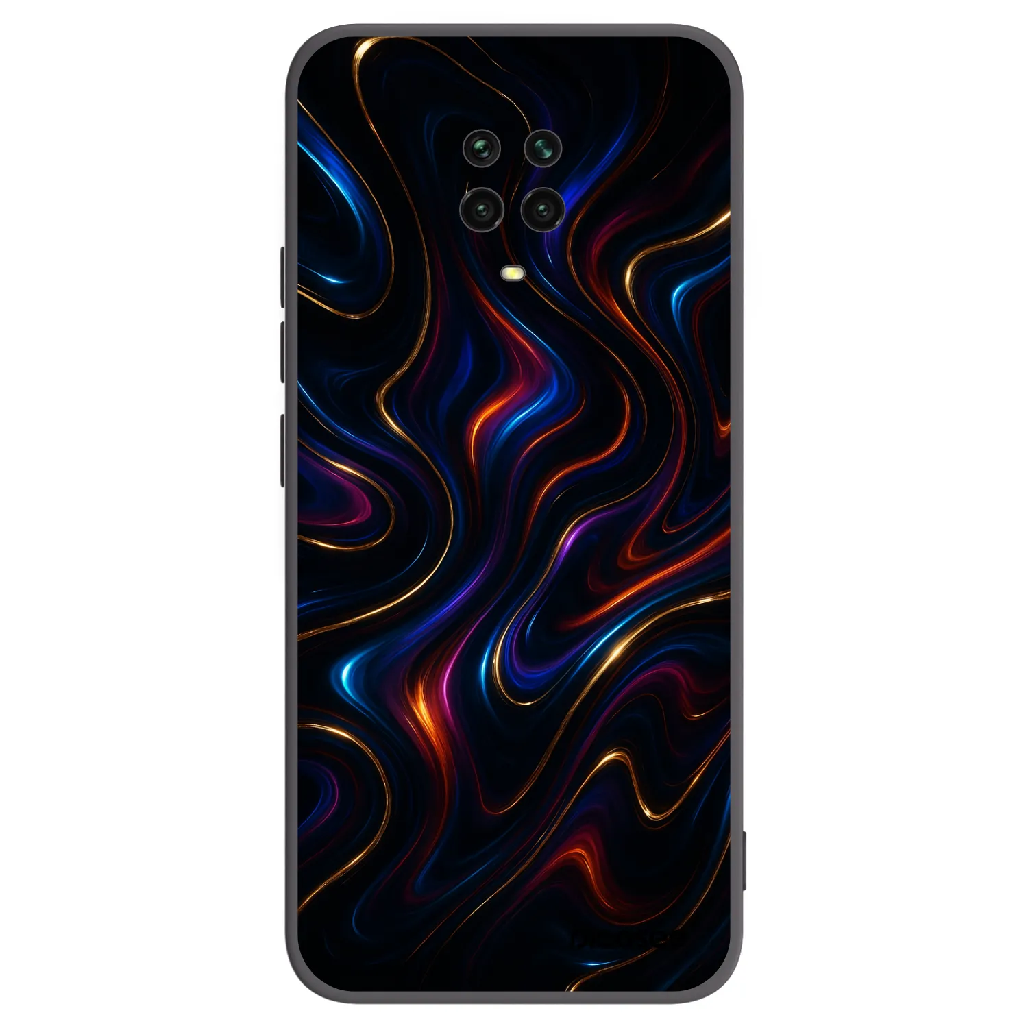 Picasee husă neagră din silicon pentru Xiaomi Redmi Note 9S - Noir