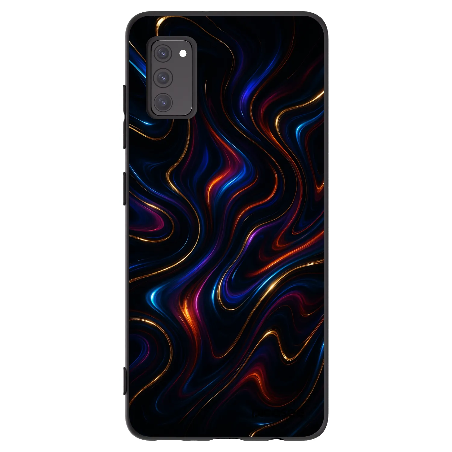 Picasee husă neagră din silicon pentru Samsung Galaxy A41 A415F - Noir
