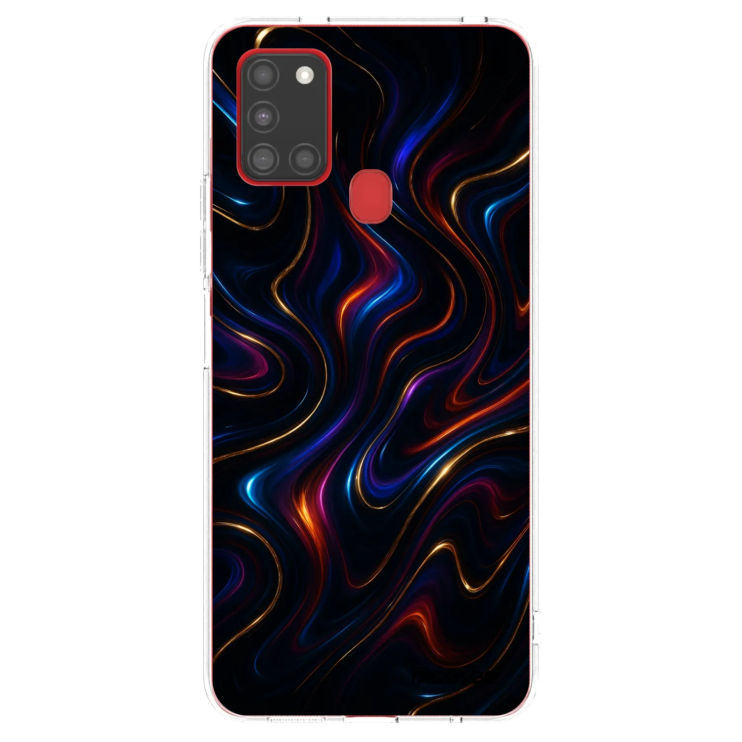 Picasee husă transparentă din silicon pentru Samsung Galaxy A21s - Noir