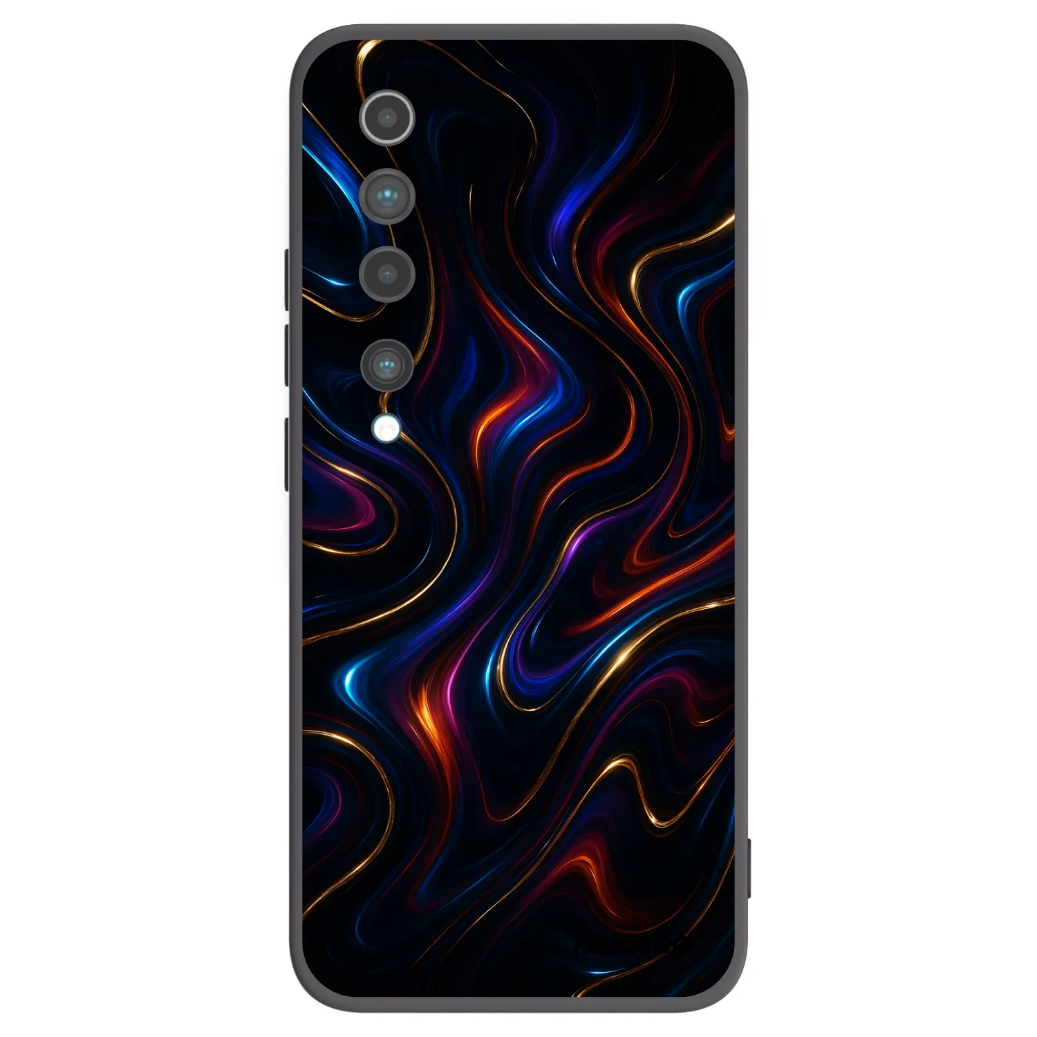 Picasee husă neagră din silicon pentru Xiaomi Mi 10 - Noir