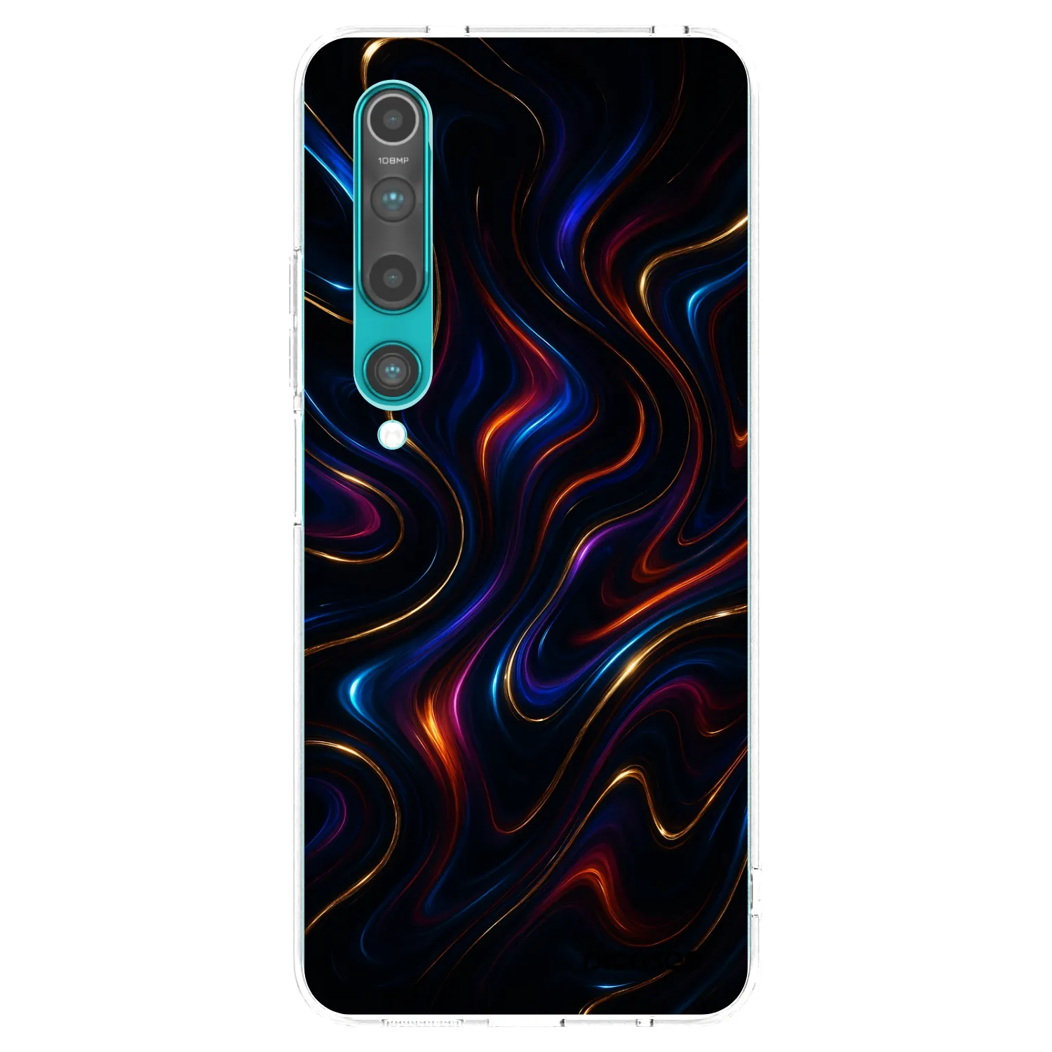 Picasee husă transparentă din silicon pentru Xiaomi Mi 10 - Noir