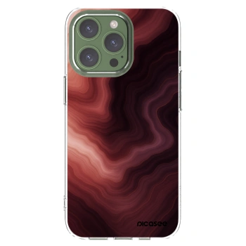 Picasee husă transparentă din silicon pentru Apple iPhone 13 Pro - Rouge