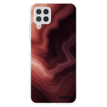Picasee husă transparentă din silicon pentru Samsung Galaxy A22 A225F 4G - Rouge