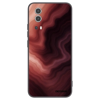 Picasee husă neagră din silicon pentru Vivo Y72 5G - Rouge