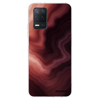 Picasee husă transparentă din silicon pentru Realme 8 5G - Rouge