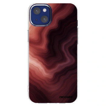 Picasee husă transparentă din silicon pentru Apple iPhone 14 Plus - Rouge