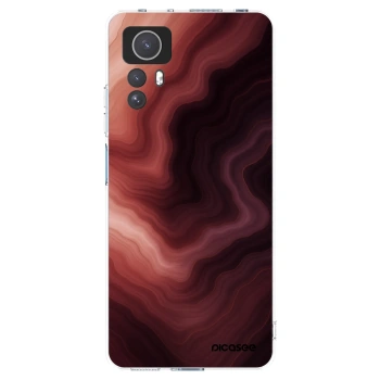 Picasee husă transparentă din silicon pentru Xiaomi Redmi Note 12S - Rouge