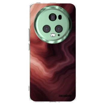 Picasee husă transparentă din silicon pentru Honor Magic5 Pro - Rouge