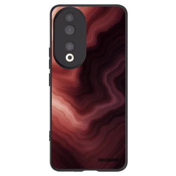 Picasee husă neagră din silicon pentru Honor 90 5G - Rouge