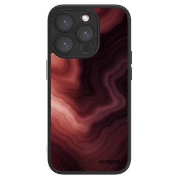 Picasee ULTIMATE CASE MagSafe pentru Apple iPhone 15 Pro - Rouge